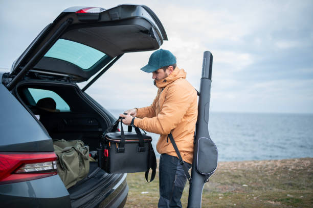 istock Fisherman preparing for a  fishing. 2014753803