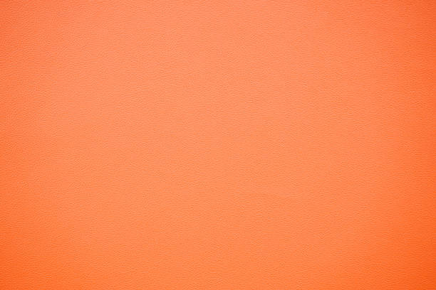 istock Texture of orange color leather sheet 2014760749