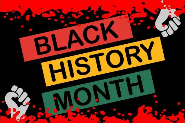 Vector illustration of Black history month