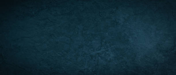 istock Dark blue stone concrete texture background panorama banner long, with space for text 2014805033