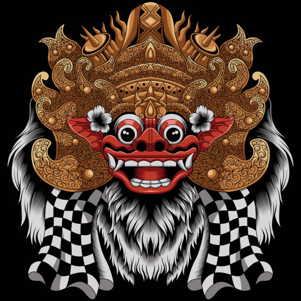 Barong vector Clipart Vector PNG , SVG, EPS, PSD, AI