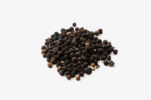 istock A bunch of hot peppercorns on a white background. Isolated 2014852537