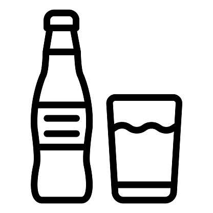 Soft Drink Vector Icon Design Illustration