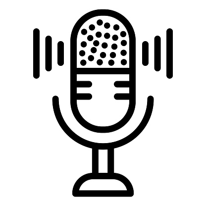 Microphone Vector Icon Design Illustration