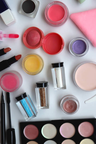 istock Various Beauty Products on White Background 2015055790