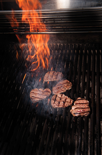 Beef tenderloin on the grill