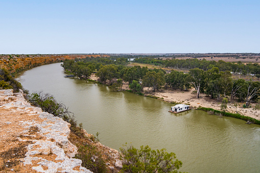 Big Bend on the Murray River, South Australia.