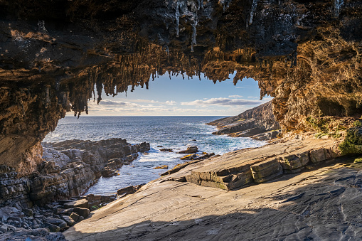 Admirals Arch in Flinders Chase National Park, Kangaroo Island, South Australia