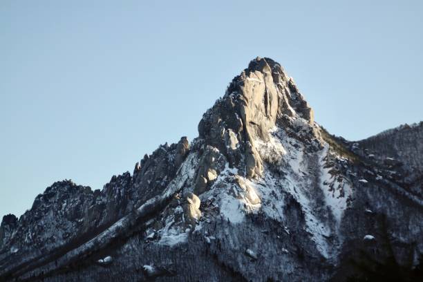 istock Mt. Seolark, winter snow mountain in korea 2015116212