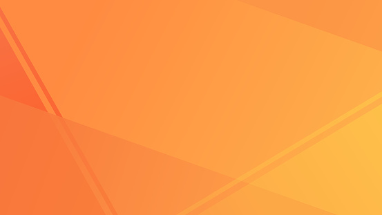 Abstract gradient orange background with line