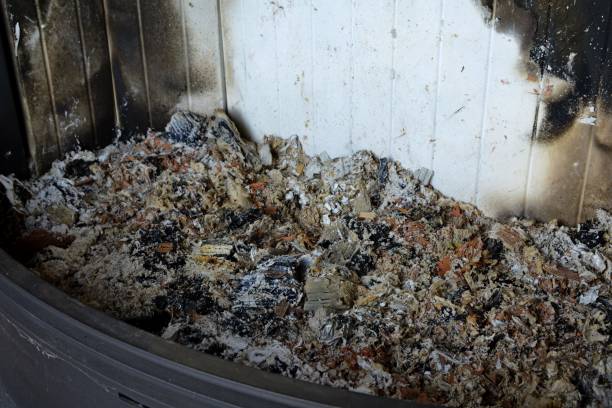 istock Ashes from the wood in a fire stove 2015180060