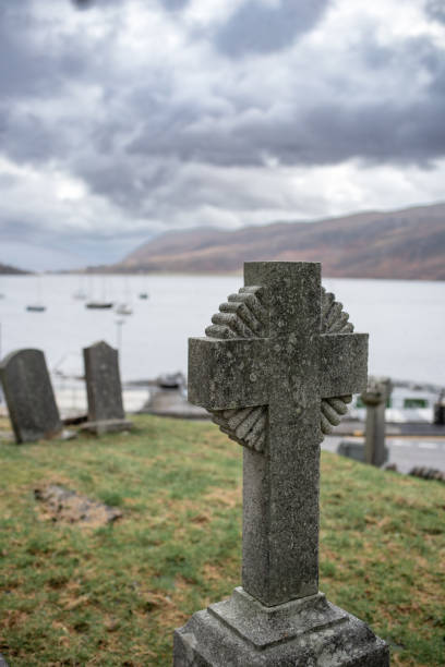 Ullapool Old Burial Ground - foto stock