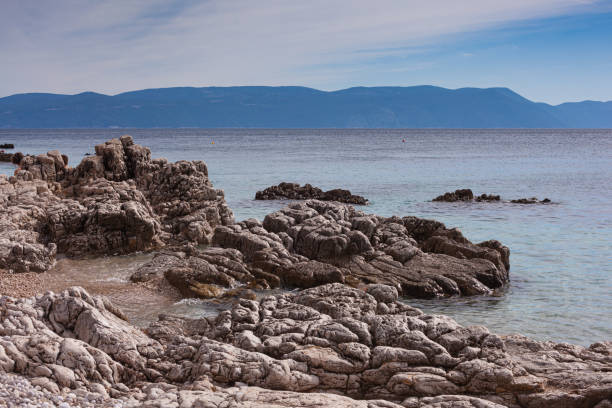 istock Pebbly Beach in Rabac, Istria region , Croatia 2015260202