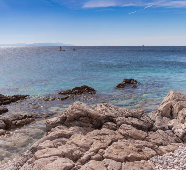 istock Pebbly Beach in Rabac, Istria region , Croatia 2015260206
