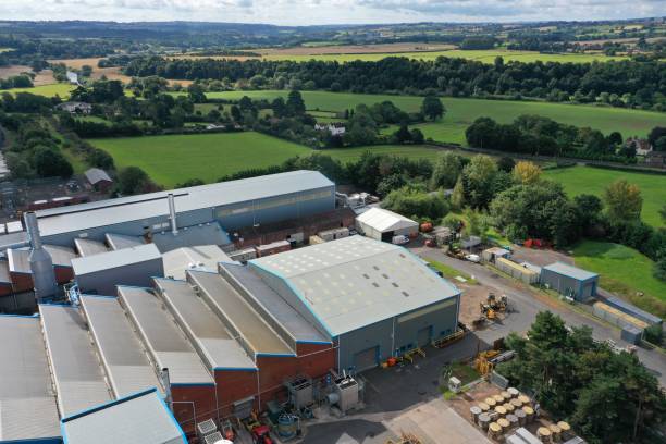 istock Bridgnorth Industrial Estate in Shropshire 2015363630
