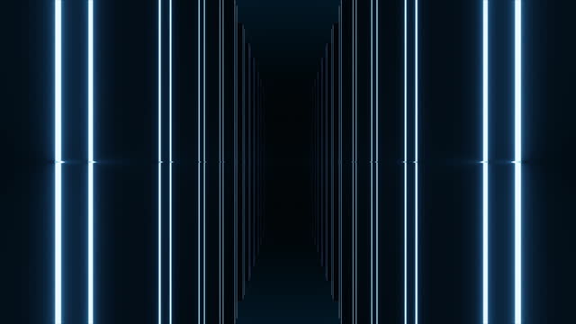 Abstract vertical lines on black background.