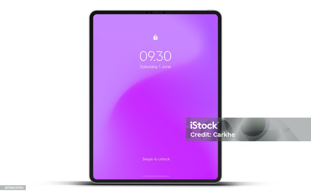 Screen Less Tablet 3d Tablet Frame Less Blank Screen Empty Screen Device Tablet Mockup ...