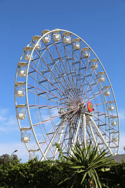 istock Ferris Wheel with Blue Sky Background and Plants in Agadir, Morocco 2015764727