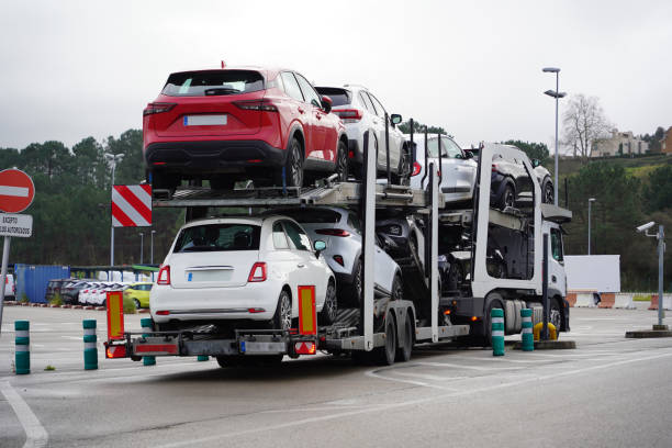 istock Cars transport byroad 2015861601