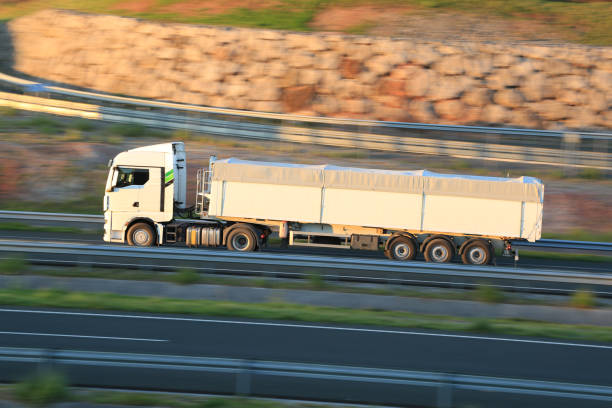 istock Articulated truck 2015938797