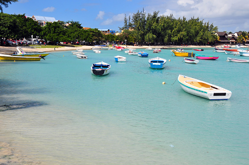 Grand Baie, Rivière du Rempart District, Mauritius: the most popular holiday destination in Mauritius, home to luxury properties, as well as famous hotels, restaurants and night bars, departure point for deep sea excursions for fishing or diving, as well as to the Flat Island, Round Island and Snake Island.
