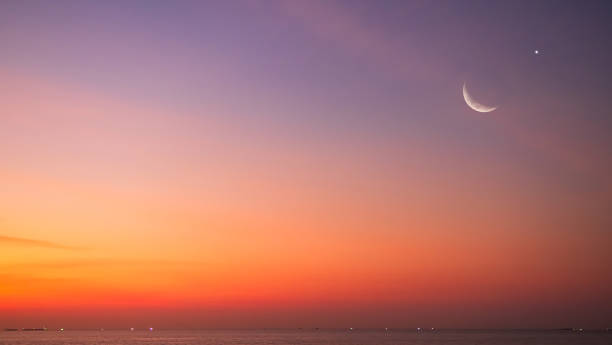 istock Islam Night Sky Moon Sunset Sea Ocean Background Mubaruk Greeting Islam Ramadan Element Masjid Aqsa Hajj Kaaba Umrah Eid Arabian Religion Islamic Muhammad Arab Muslim Namaz Isra Miraj Quran Umrah. 2016458691