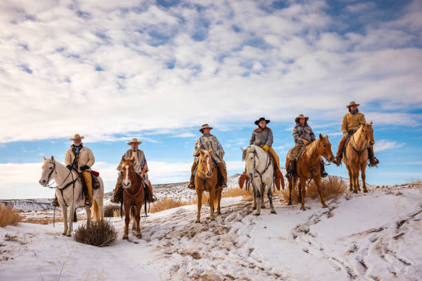 istock Winter Ranch Horse Riding 2016475068