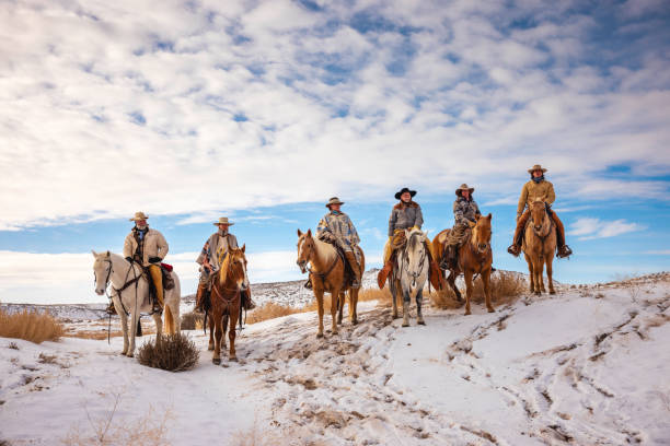 istock Winter Ranch Horse Riding 2016477629