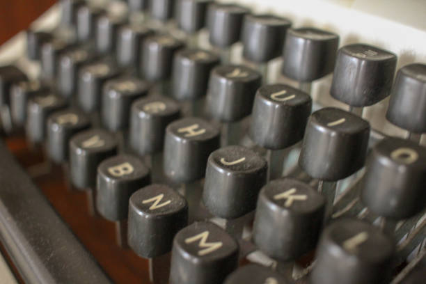 the keys of my old typewriter from Germany