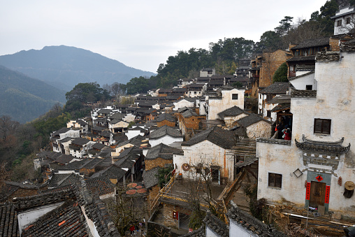 Ancient village of Huangling in Wuyuan, south of Jiangxi Province, China