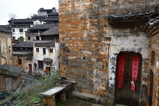 Ancient village of Huangling in Wuyuan, south of Jiangxi Province, China