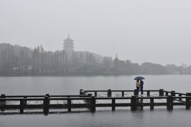 the West Lake has gained a worldwide reputation for its picturesque lakes and hills as well as a myriad of places of interest in Zhejiang province, China.