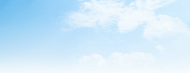 Sky Cloud Blue Background Cloudy summer Winter Season Day, Light Beauty Horizon Spring Brigth Gradient Calm Abstract Backdrop Air Nature View Wallpaper Landscape Cyan color Environment, Fluffy Climate