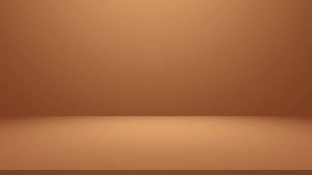 istock Brown room background, empty brown room studio for a background, abstract room background, brown background design 2016835557