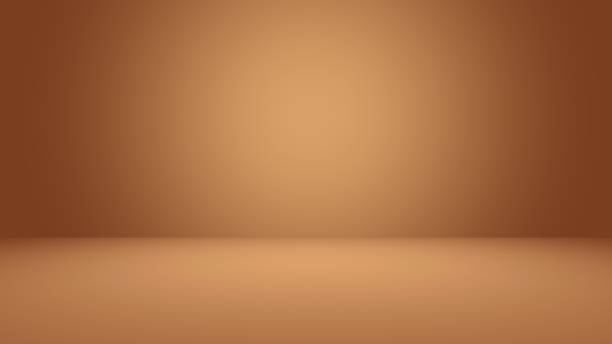 istock Brown room background, empty brown room studio for a background, abstract room background, brown background design 2016837678