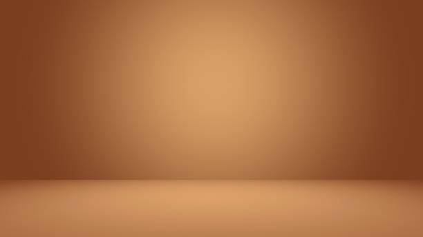 istock Brown room background, empty brown room studio for a background, abstract room background, brown background design 2016839236