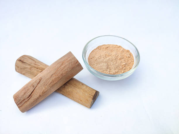 istock Chandan or sandalwood powder with sticks 2016861340