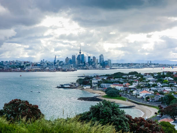 istock View of Auckland City and Devonport 2016882109