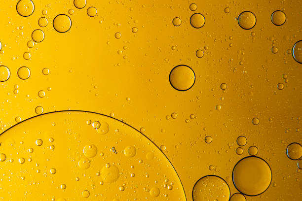 istock Textures and backgrounds obtained by mixing water and oil. Then record the image with a macro lens. 2016901034