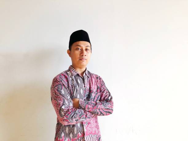 istock Asian Muslim man happy expression 2016915970