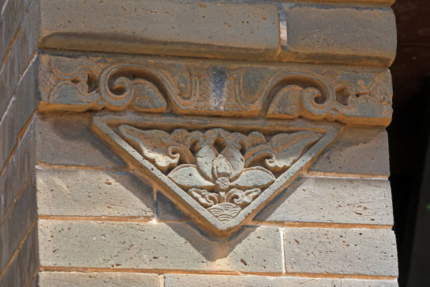istock Chinese traditional wall brick carving 2016936969