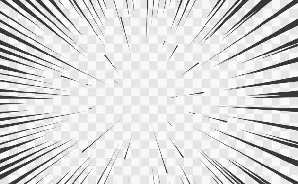 Comic manga transparent background, speed action Comic manga transparent background, speed action