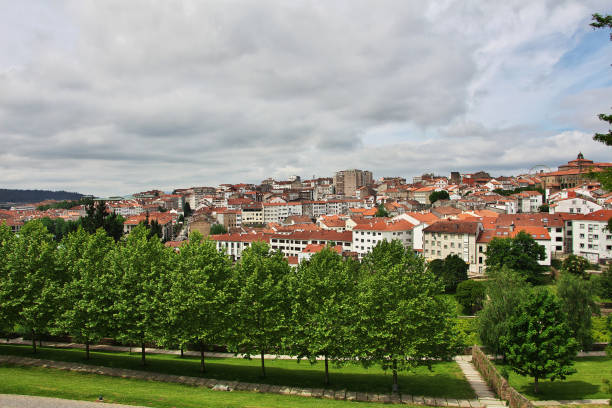 The view on Santiago de compostela, Spain