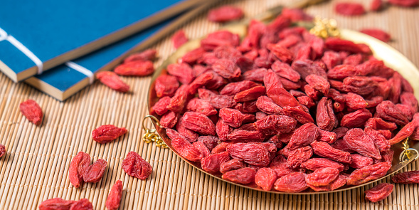 Chinese medicine health and wellness food, goji berries