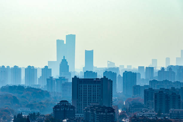 istock Urban Skyline in Nanjing, China 2017238318