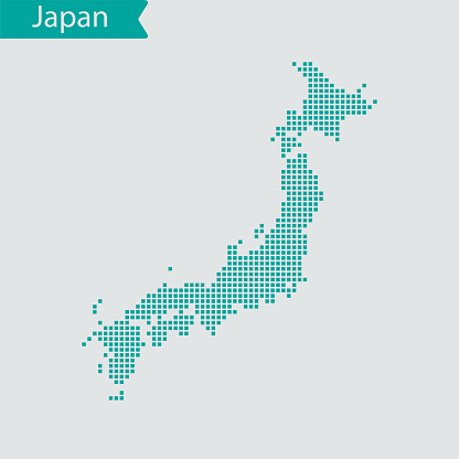 vector of the Japan map