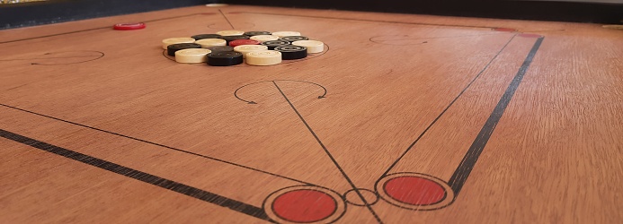 Indoor boad playing game, carrom board