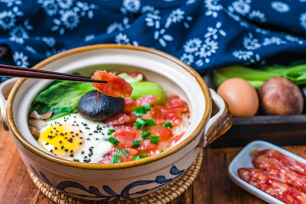 istock Little pan rice with Preserved Meat,Guangdong Cuisine, China 2017497111