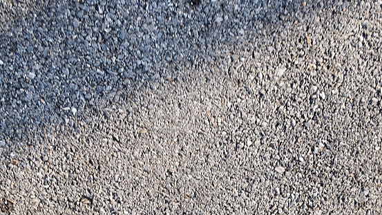 Asphalt and graveled path background
