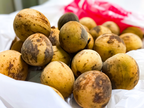 Collection of duku fruit